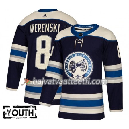 Lasten NHL Columbus Blue Jackets Pelipaita Zach Werenski 8 Alternate Adidas 2018-19 Authentic Lasten NHL Columbus Blue Jackets Pelipaita Zach Werenski 8 Alternate Adidas 2018-19 Authentic